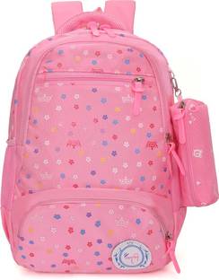 Tinytot SB115_03 Backpack for College , Travel with Pencil Pouch 2nd Standard onward Waterproof School Bag