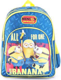 striders Minion Unleash Fun with Our Trendsetting School Bag Age (3 to 5 years) Waterproof School Bag