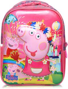 Stylbase Pink peppa Pig Kids school bag Waterproof School Bag