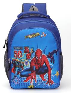 ARISTOTOUR Spiderman 30 Litre Nursery (LKG/UKG/1st to 5th std) Boys Girls Kids School Bag School Bag