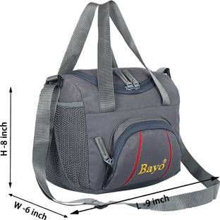 bayo 10L,Lunch Tiffin Bag for School Collage Office & Picnic for men women Boys girls Waterproof Lunch Bag
