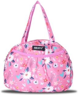Nexfo Gets Better Women Flower Design Pink for Office,Picnic,Casual Occasion Waterproof Shoulder Bag