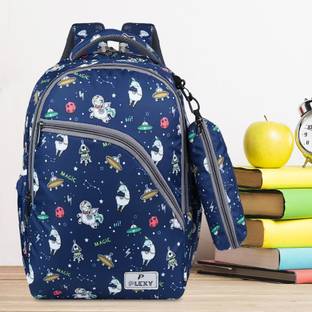 PLEXY Traval backpack 2nd standard onwa Waterproof School Bag