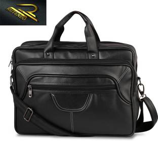 RUTENDO Black Laptop Messenger Bag 32 Ltr For Daily Uses Men & Women Waterproof Messenger Bag