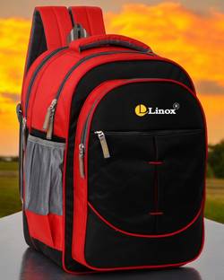 LINOX Spacious and unique 16x12x7 inch For NURSERY/LKG/UKG/1st/2nd/3rd Waterproof School Bag