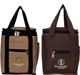 DIAMODIS FASHION Trendy Premium Quality School Office Lunch Bag Upto 3 Boxes Lunch Tiffin Bags A1 Waterproof Lunch Bag