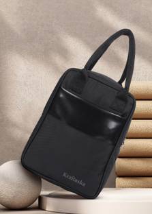 Kezitaska Lunch Tiffin Bag for School Office Picnic Waterproof Lunch Bag Black Waterproof Lunch Bag