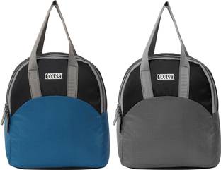 Coolest COMBO Stylish Office/School Use Tiffin Bag For Men, Women & Kids Waterproof Lunch Bag
