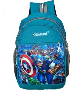Theluggageshop CAPTAIN-SEAGREEN Waterproof School Bag