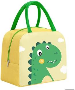 KEETLY Cute Cartoon Animal Pattern Waterproof Large Capacity Lunch Box Bag for Women Lunch Bag