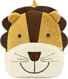 HappyChild Toddler Bag Plush Animal Cartoon Mini Travel Bag for Baby Girl Boy 1-6 Years School Bag