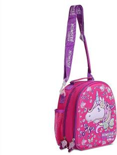 hamster london Pink Pixy Unicorn Lunch Bag |Insulated Stylish Unicorn Printed Lunch Bag Waterproof Lunch Bag