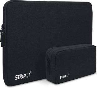 Straplt Laptop Sleeve Case 15.6-16 Inch Waterproof Carrying Bag With Charger Pouch Case Waterproof Laptop Sleeve/Cover