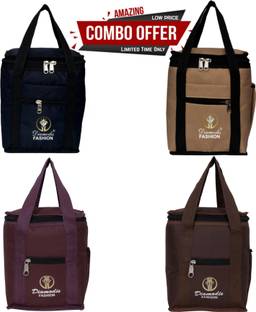 DIAMODIS FASHION New Trendy Hiquality All Age Combo lunch bag tiffin bag 4 Keep Food Hot and Warm Waterproof Lunch Bag