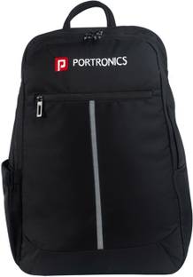 Portronics Byte Laptop Backpack Bag with 15.6 Inch Laptop Sleeve for College, Work, School Laptop Bag