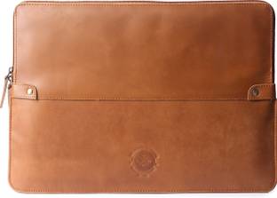 The Leather Warehouse Handmade macbook pro 13 case leather , macbook pro 16, compatible with 13 inch laptops , with space inside for credit card Laptop Bag