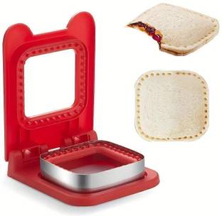 CLASSICHARM Sandwich Cutter and Sealer, Serrated Design, Makes Pocket Sandwiches Cookie Cutter