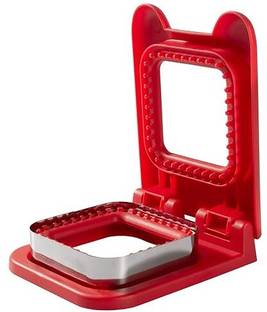 Jiaanaa Sandwich Cutter and Sealer Set Square Decruster Sandwich Maker Cookie Cutter