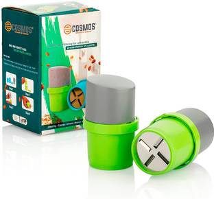 e-Cosmos Dry Fruit Cutter,Cutter, Slicer for Pista, Almonds, Cashews with 3 in 1 Blade Cookie Press