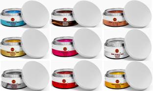 RED CLIFF Premium Edible Glitter - |100% Edible Glitters | 9gx9 | COMBO OF 9 COLORS | Glitters
