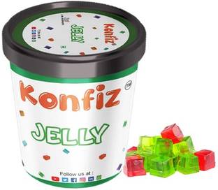 KONFIZ Jelly Bites & Jelly Candies-Perfect for topping Cakes or Icecream|150gms Packing Topping