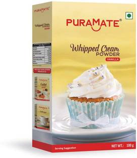 Puramate Whipped Cream Powder, Vanilla Icing