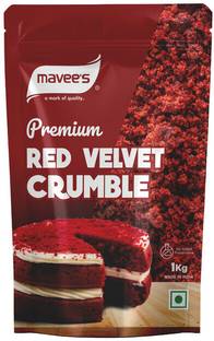 mavee's Red Velvet - Premium for Cakes|Ice Creams|Donuts|Baking Crumble Solutions Topping