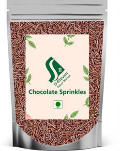 S Eleven Super Market Premium Quality Chocolate Vermicelli For Decorating Cake, Cupcakes, Ice-Creams Sprinkles