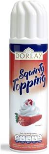dorlay Squirty Topping | Decorative Topping Based On Skimmed Milk & Vegetable Fat Topping