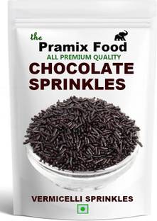 Pramix Dark Chocolate Sprinkles ( Vermicelli) 400 gm Sprinkles