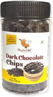 Dry Fruit Hub Dark Chocolate Chips 200gm Dark Choco Chips For Cake Decoration Chips