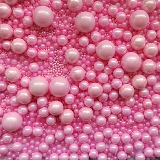 JAMBOREE Pearls Sprinkle Mix Edible Pink Pearl Sugar Sprinkles Cake Decorations Sprinkles