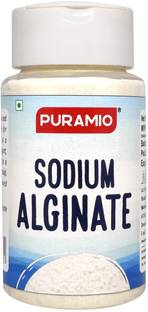 PURAMIO Sodium Alginate, for Stabilizer,Thickening,, 100g Raising Ingredient Powder