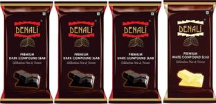 Denali Premium Dark slabs 2+ Premium Dark and White slabs combo for baking cakes Chocolate Baking Bars Solid