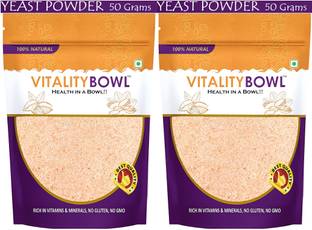 VitalityBowl Instant Dry Yeast Powder for Kulchas, Naans, Pizza, Pao, Breads Making Yeast Powder