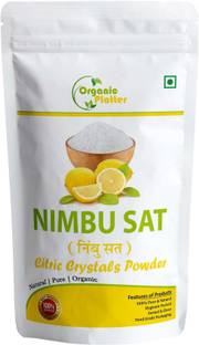 Organic Platter Citric Acid Powder,Nimbu Sat,Lemon Salt,Crystals Powder, Tatri,Citric Powder Citric Powder