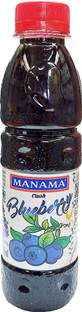 MANAMA Blueberry Crush, Topping for Ice Creams, Cakes & Shakes Topping Liquid