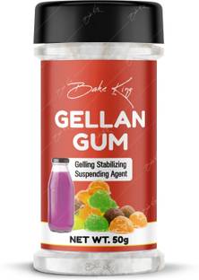 Bake King Gellan Gum Powder 50gm For Gelling, Stabilizing and Suspending Agent (50gm) Jelly Powder
