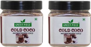 GREEN PIECE Instant Cold Coco / Cocoa Powder 200gm.(Pack of 2) Cocoa Powder