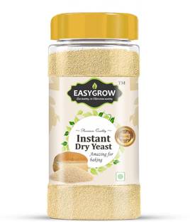 Easygrow Premium Instant Dry Yeast - 100g Fast Acting for Baking, Breads, Pizzas Yeast Powder