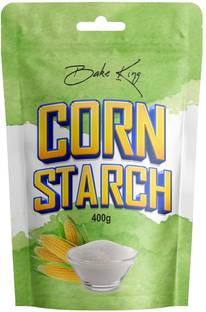 Bake King Corn Starch 400G, Ararot Powder | Makki Atta | Corn Flour | For Baking & Cooking Starch Powder