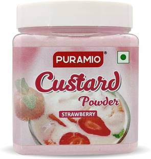 PURAMIO Strawberry Custard Powder