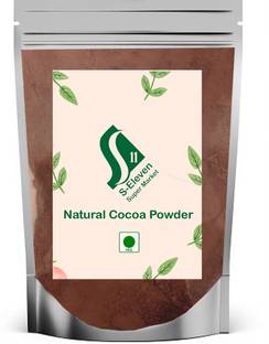 S Eleven Super Market Natural Unsweetened Cocoa Powder for Bake, Cake,Hot Chocolate,Drinking Shakes Cocoa Powder