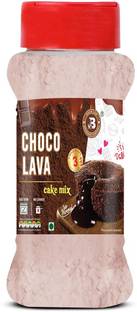 Brew Lab Choco Lava Cake Mix | Great Taste Instant Cake Mix Quick & Easy Preparation | Topping Powder