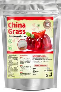 Brew Lab China Grass Strips (Agar Agar) Plant Based 100% Veg Gelling Agent Agar Agar Strips