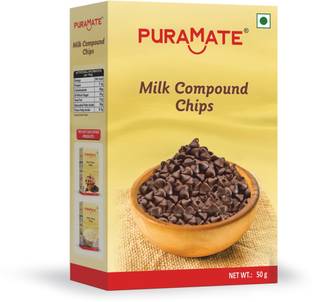 Puramate MILK COMPOUND CHIPS Choco Chips Semi Solid