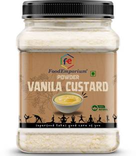 FoodEmporium Vanilla Custard Powder | (JAR PACK) Custard Powder