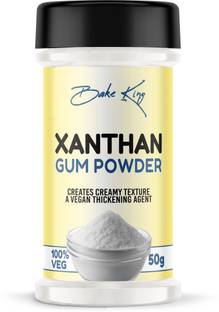 Bake King Xanthan Gum Powder 50gm (Thickening Agent, Binding Agent & Stabilizer for Food) Food Grade Quality. Xanthan Gum Powder for soups, Gluten Free Baking, Keto Diet. Xanthun Gum 50gm Baking Powder Baking Powder