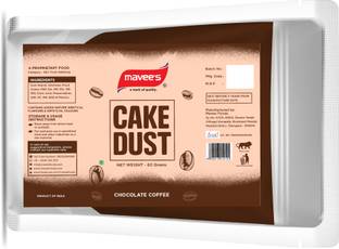 mavee's Cake Dust Packet - Chocolate Coffe, Premium Colour Spray Decor Solutions Baking Powder