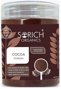 Sorich Organics All Natural Unsweetened Cocoa Powder 200 x 2-100% Pure No Additives Cocoa Powder